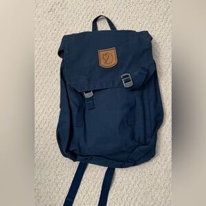 Fjallraven Blue Backpack